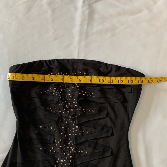 Nikibiki Sz.S Women’s Black Sequin Mini Dress (removal neck strap included) - Picture 7 of 8